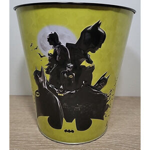 Batman 85th Anniversary Movie Theater Exclusive 130 oz. Popcorn Tin Yellow NEW